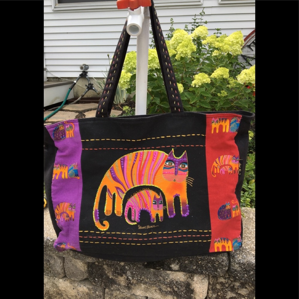 Laurel Burch Travel/Gym/Shopping Tote